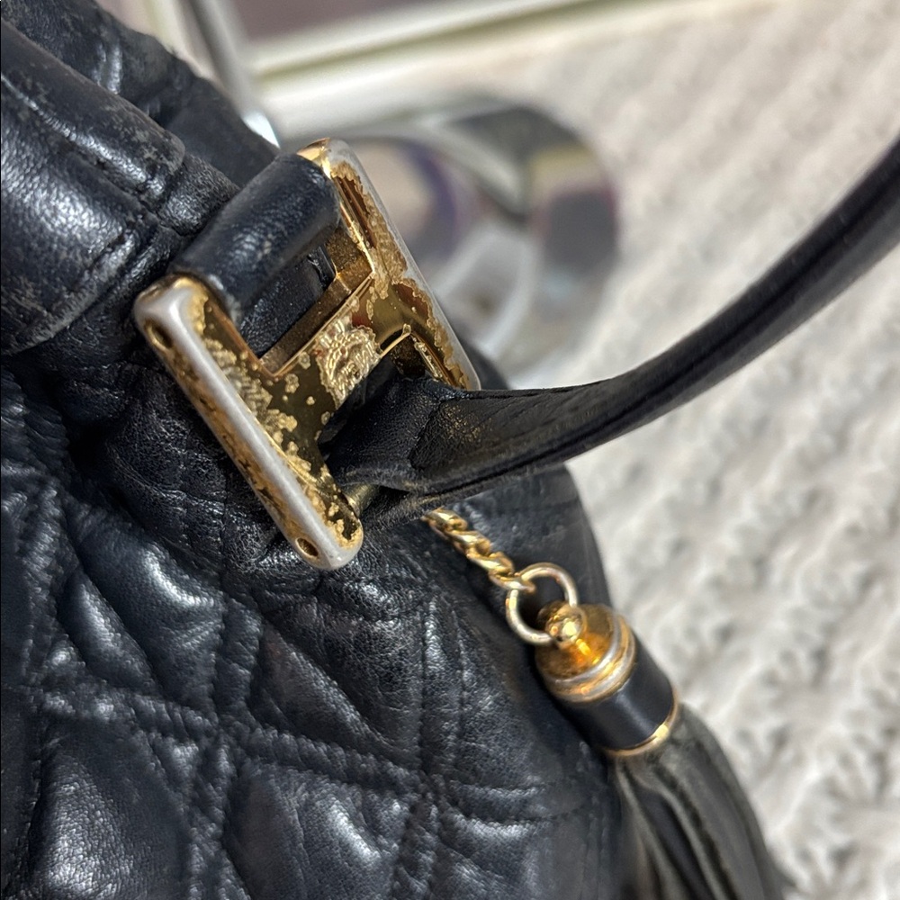 Authenticated Excellent Condition Mcm Vintage Bla… - image 6